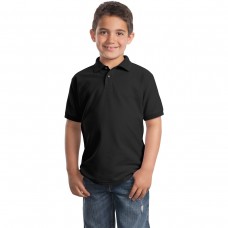 Black Polo (Youth Port Authority)
